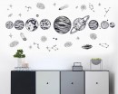Solar System Wall Stickers For Kids Rooms